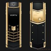 Vertu Signature S Design Yellow Gold Mới Full Box