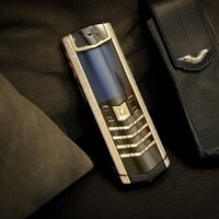 Vertu Signature S Yellow Gold Full Diamonds - New Fullbox