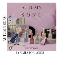 [Very Good nail] Bộ sản phẩm sơn gel cao cấp Very Good Nail Hàn Quốc của bộ sưu 2023 với 8 màu "Autumn Song Collection"