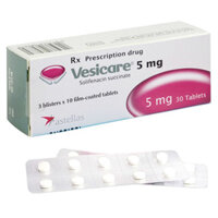 Vesicare 5mg, giúp điều trị tiểu nhiều lần, tiểu són, tiểu không tự chủ