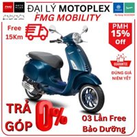 Vespa Primavera 125 S ABS 2022 - Mầu mới - Trả góp miễn lãi - Primavera Dark Blue