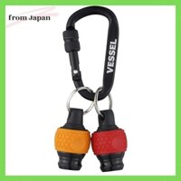 VESSEL Ball Grip Quick Catcher 2-Pack (Red/Yellow) Bit Holder QB-22K2RY