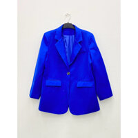 Vest Blazer - Xanh coban nữ tính