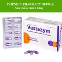 VESTAZYM – Giảm sưng tấy, chông viêm, phù nề (50 viên)