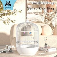 Vẹt ngoài trời lồng di động di động lồng vẹt da hổ hoa mẫu đơn phượng hoàng đen trang trí ngoài trờ