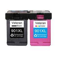 Veteran 901XL Cartridge Compatible for hp 901 xl hp901 Ink Cartridge for Officejet 4500 J4500 J4540 J4550 J4580 J4680 pr