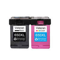 Veteran Ink Cartridge 650XL Replacement for hp650 hp 650 xl Deskjet 1015 1515 2515 2545 2645 3515 4645 Printer