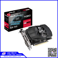 VGA ASUS PH RX550 EVO 4GB 1Fan (4GB GDDR5, 128-bit, DVI+HDMI+DP)