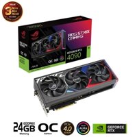 VGA Asus ROG Strix RTX 4090 OC 24GB Gaming (ROG-STRIX-RTX4090-O24G-GAMING) 90YV0ID0-M0NA00 - Hàng Chính Hãng