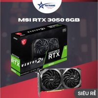 VGA Card đồ họa MSI Ventus 2X RTX 3050 8Gb Dr6 Cộng nghệ mới