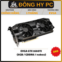 VGA card màn hình EVGA GTX 1660Ti 6GB 2ND