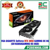 VGA  card màn hình GIGABYTE GEFORCE RTX 3050 GAMING OC 8G (GV-N3050GAMING OC-8GD) mới chính hãng