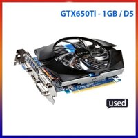 VGA - Card Màn Hình GIGABYTE GTX650Ti | GTX650 1gb | 2gb DDR5 - Card VGA tháo máy chính hãng