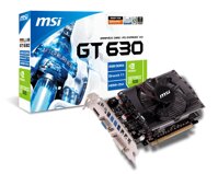 VGA, Card Màn Hình MSI N630-2GD3 (Geforce GT630/ 2Gb/ DDR3/ 128Bit) - Đã Qua Sử Dụng