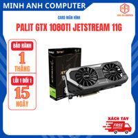 VGA Card màn hình  Palit GTX 1080 Ti Super Jetstream 11GB - Bảo hành 1 Tháng