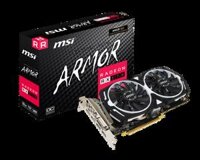 VGA CARD MÀN HÌNH RX 570 8GB DDR5 MSI ARMOR CŨ BH 6 THÁNG