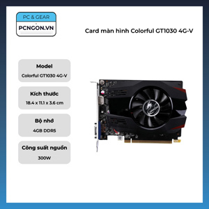 VGA Colorful GT1030 4G-V