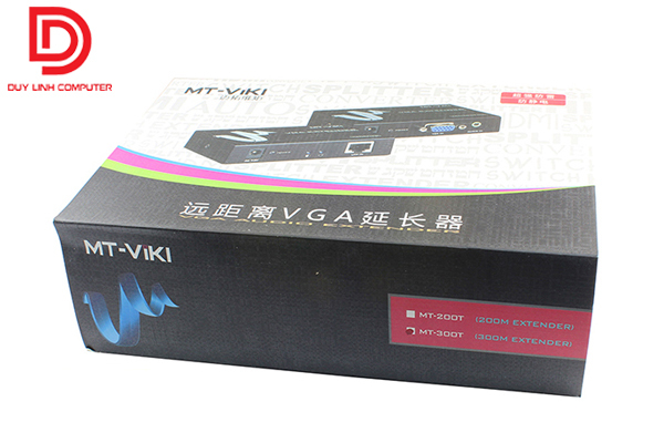 Bộ nối dài cáp VGA - Audio Extender MT-300T - 300m