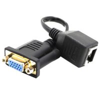 VGA Female To  Female 15-pin PVC LAN Network Cable Network Adapter