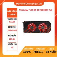 VGA Galax 750Ti EX OC 2GB DDR5 2nd