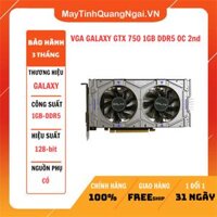 VGA GALAXY GTX 750 1GB DDR5 OC 2nd