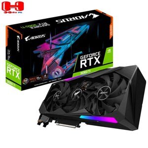 VGA Gigabyte RTX 3060Ti 8G GDDR6 Aorus Master (GV-N306TAORUS M-8GD)