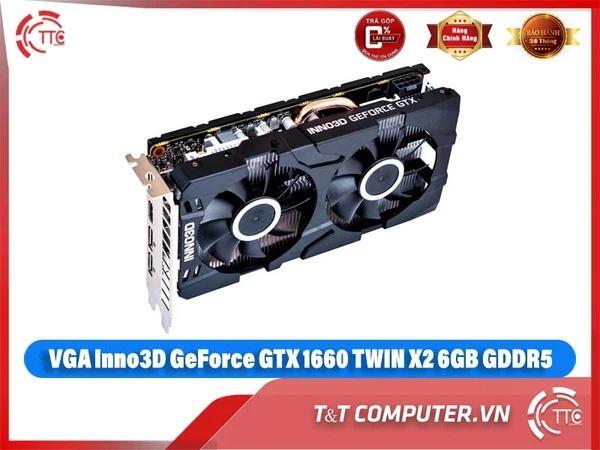 VGA INNO3D GEFORCE GTX 1660 TWIN X2 6GB