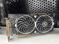 VGA MSI ARMOR RX580 8GB 2 Fan Cũ