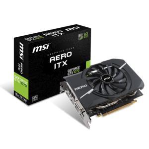 VGA MSI GeForce GTX 1070 AERO 8G OC - NVIDIA GeForce GTX 1070, 8GB GDDR5