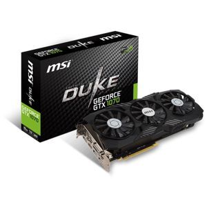 VGA MSI GeForce GTX 1070 DUKE 8G OC - NVIDIA GeForce GTX 1070, 8GB