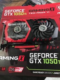 VGA MSI GTX 1050Ti 4G GAMING X