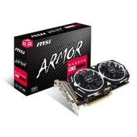 VGA MSI RX 570 ARMOR 4G OC (AMD RADEON/ 4GB/ DDR5/ 256 BITS)