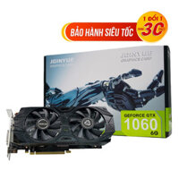 VGA NVIDIA GEFORCE JGINYUE/PC WINMAX GTX 1060 6GB DDR5 2 FAN (New Full Box 36 tháng)