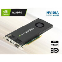 VGA NVIDIA QUADRO K4200 4GB 256-bit GDDR5 PCI Express 2.0 x16 Cũ