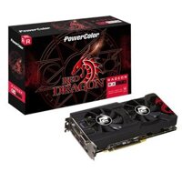 VGA PowerColor RX 570 4GB Rồng Đỏ Card màn hình chuyên đồ họa chơi game