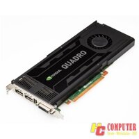 VGA QUADRO K4000 CŨ 3GB – 192 BIT – DDR5 CUDA 768