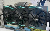 VGA ROG STRIX GTX 1080TI 11GB/352BIT ken từng con ốc
