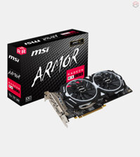 VGA RX580 8GB 2 Fan (qua sử dụng ) ( 1 Cổng dvi )