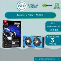 VGA Sapphire Nitro+ RX580 8G DDR5 likenew