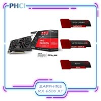 VGA Sapphire PULSE Radeon RX 6500 XT Gaming 4GB DDR6 (Hàng mới chính hãng)