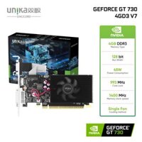 VGA UNIKA GeForce GT730 4GB DDR3 - 128bit, HDMI/DVI/VGA