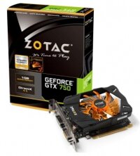 VGA ZOTAC GTX-750 (NVIDIA GEFORCE GTX 750, 2GB DDR5, 128bit, PCI x16 3.0)