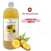 Vgreens Chill Kumbucha Special Pineapple trà Việt Nam vị dứa chai 1000ml