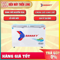 VH-3699W2KD - Tủ Đông Mát Sanaky VH-3699W2KD (Dung tích 260L, Dàn lạnh Đồng, Gas R600a, Kính cường lực)