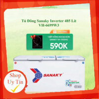 VH-6699W3 - Tủ đông Sanaky Inverter 485 lít VH-6699W3 (1 ngăn đông, 1 ngăn mát) Hàng chính hãng chính hãng 100%