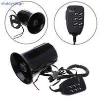 Vhdd 6 tone 120DB Báo động cảnh báo ô tô lớn Megaphone Air Horn Cảnh sát còi báo động Loa lớn 12V 100W Nhiều tông màu Claxon Sừng xe VN