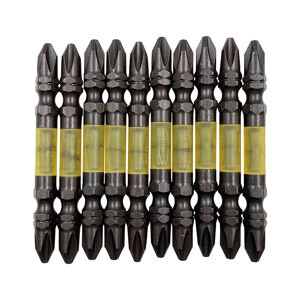 Vỉ 10 mũi vặn vít 2 đầu có từ tính Anex ABR-14M+2x65