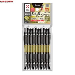 Vỉ 10 mũi vặn vít 2 đầu có từ tính Anex ABR-14M+2x110