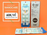 Vỉ 10 núm silicon đệm rửa mũi cho bé (tặng xilanh rửa mũi)