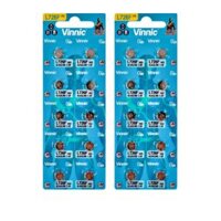 Vi 10 Pin cuc ao VINNIC AG2 LR726 SR726SW 396 dung cho đông hô đeo tay thiết bị điện tử - 5 Vỉ 50 Viên